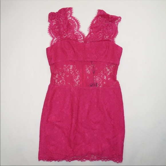 Pink Cut out BCBG dress - Picture 1 of 7